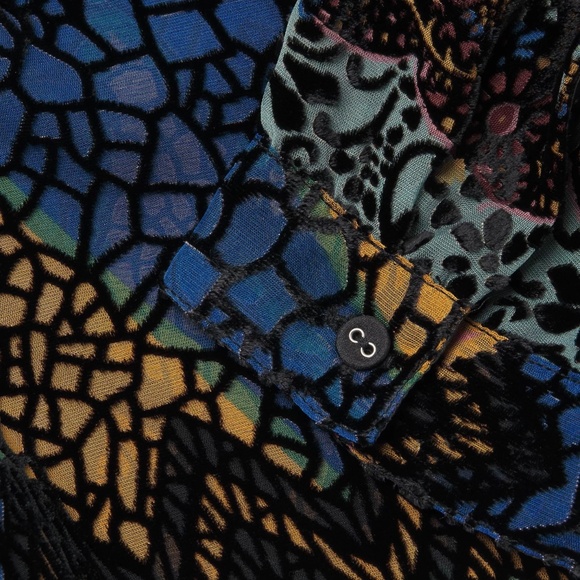 NWT Johnny Was The Audrey Oversized Floral Blouse Sz L - Picture 2 of 5